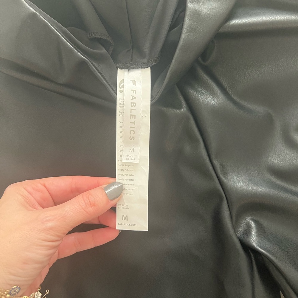 Fabletics Leather Pant - image 2